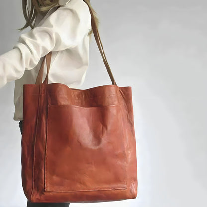 Leather bag for women - with plenty of storage space