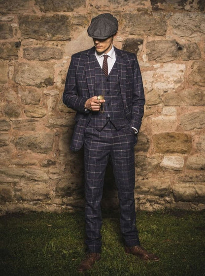 Classic 3-Piece Suit for Men - Lauro