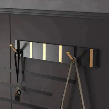 Foldable Metal Wall Hook with Multiple Hooks – Space-Saving and Modern