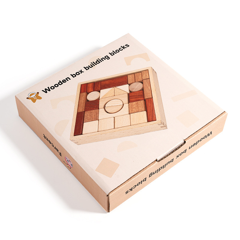 Wooden Block Set for Children – Educational Construction Toy for Creative Play