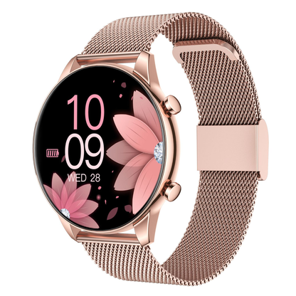 Elegant Smartwatch with Health Monitoring – Stylish Design and Smart Connectivity