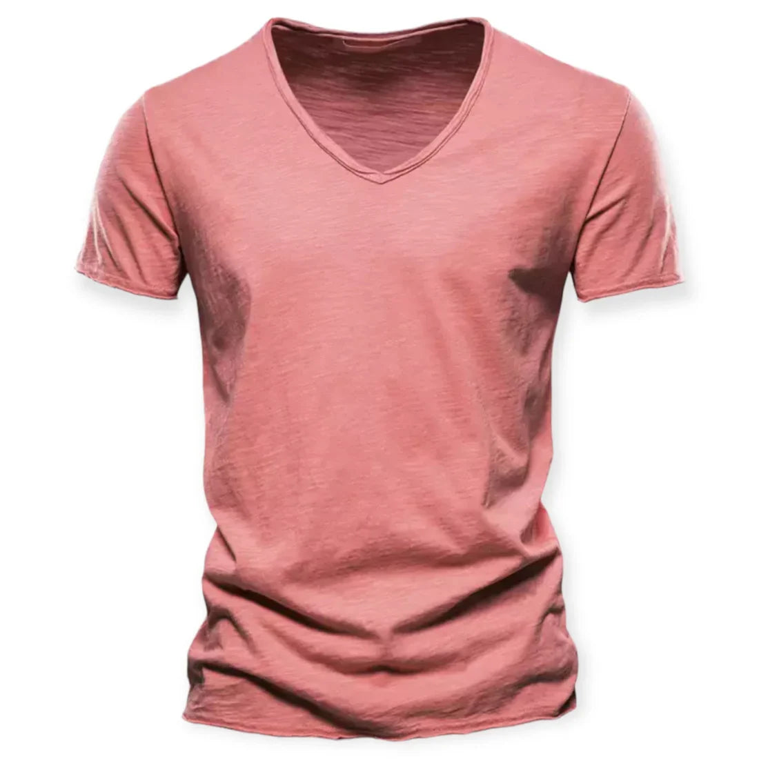 Camiseta de cuello en V para hombre