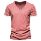 Camiseta de cuello en V para hombre