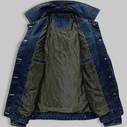 Urban Denim Men's Jacket – Robust and Timeless Design