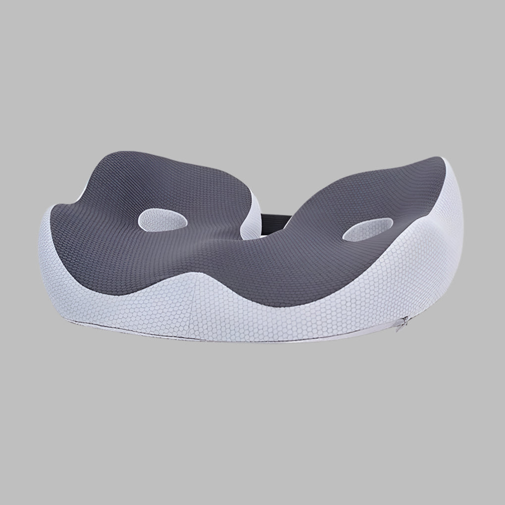 Adjustable Memory Foam Seat Cushion with Coccyx Relief