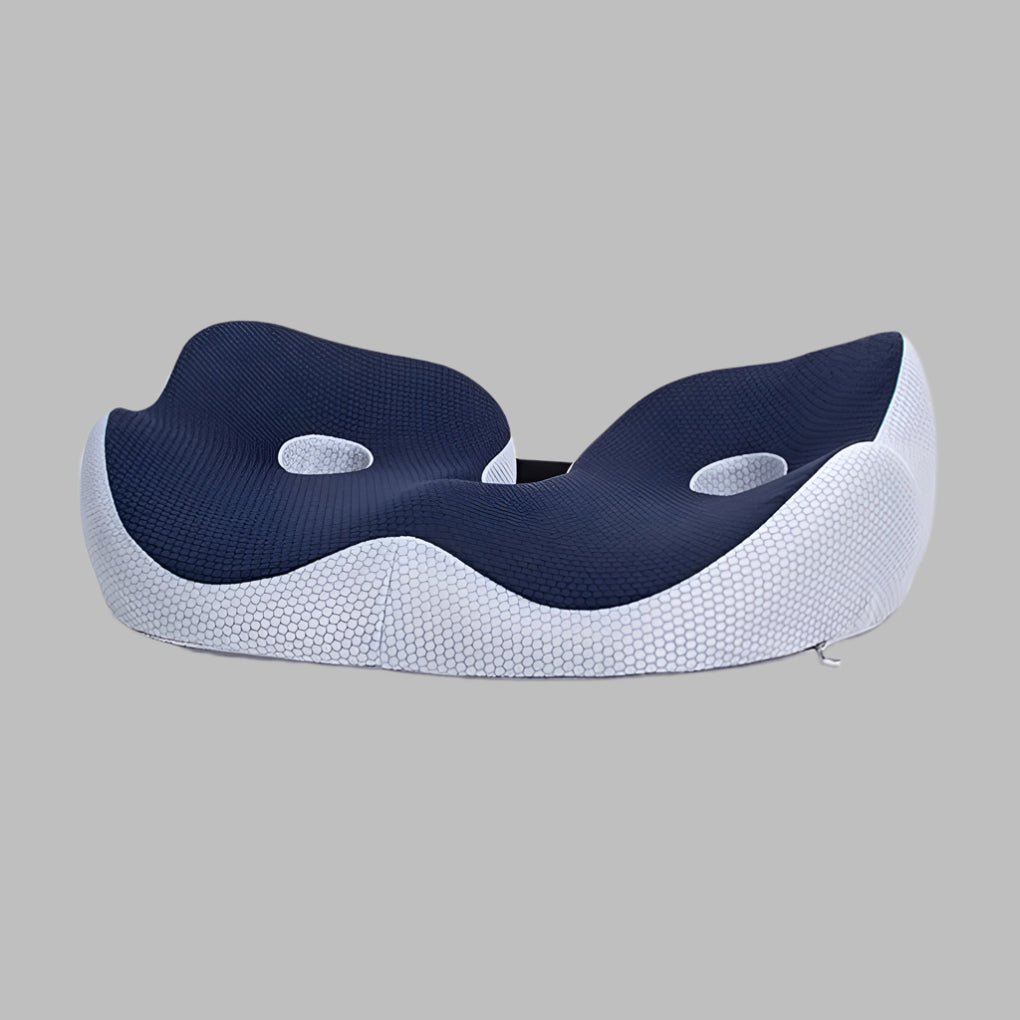 Adjustable Memory Foam Seat Cushion with Coccyx Relief