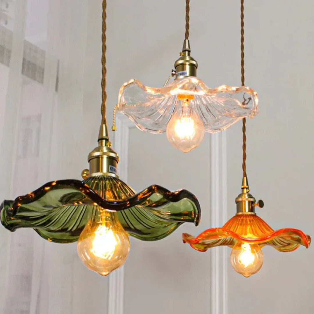 Lampada a sospensione in vetro Leonardo - Eleganza senza tempo per ogni ambiente