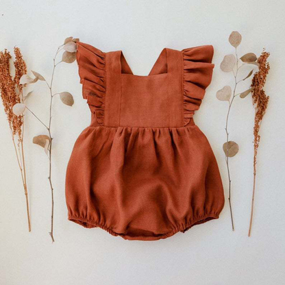 Vestito con volant per bambine - Giocosa eleganza