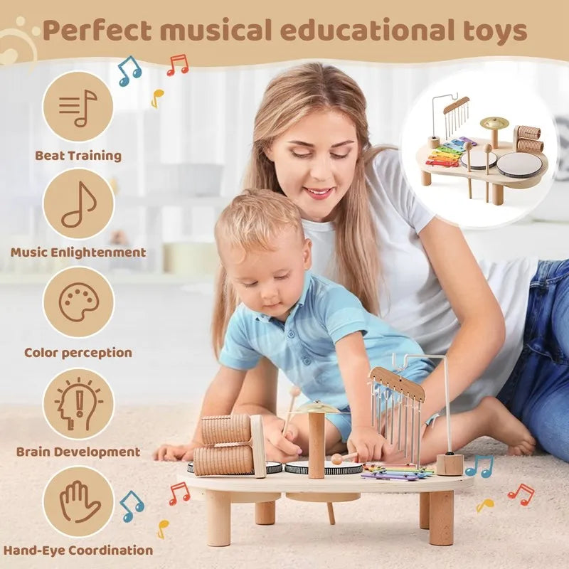 Stazione musicale per bambini - Divertimento musicale creativo per i più piccoli