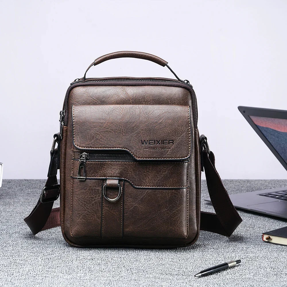 Borsa a tracolla in pelle di lusso Wanlana