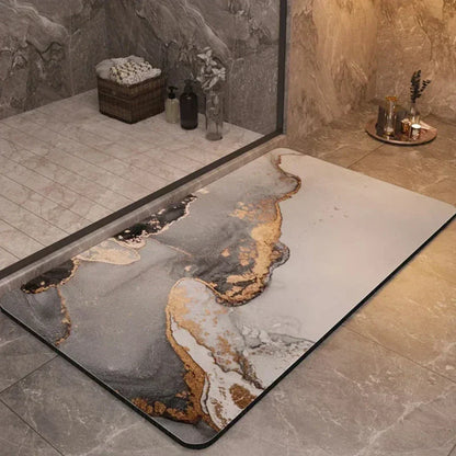 Snel drogende antislipbadmat – veilig en comfortabel voor badkamer en douche