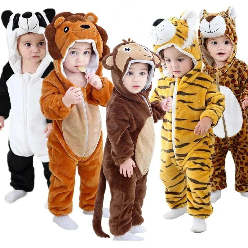 Bodies de bebé JungleBuddies - Adorables bodies con motivos de animales para tu pequeño