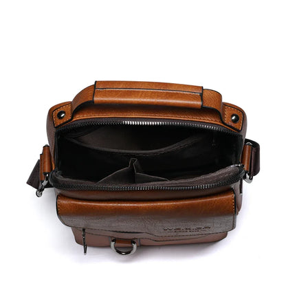 Borsa a tracolla in pelle di lusso Wanlana