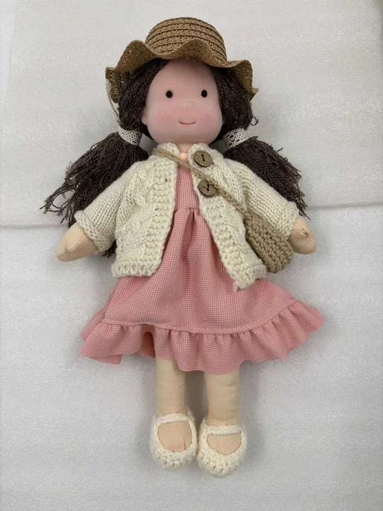 Muñeca Waldorf Dear Lana – Suave, resistente y hecha a mano