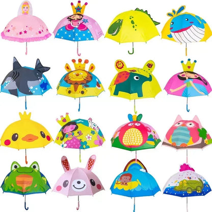 Colourful Kids Umbrella - Cheerful Umbrella - Perfect for Children