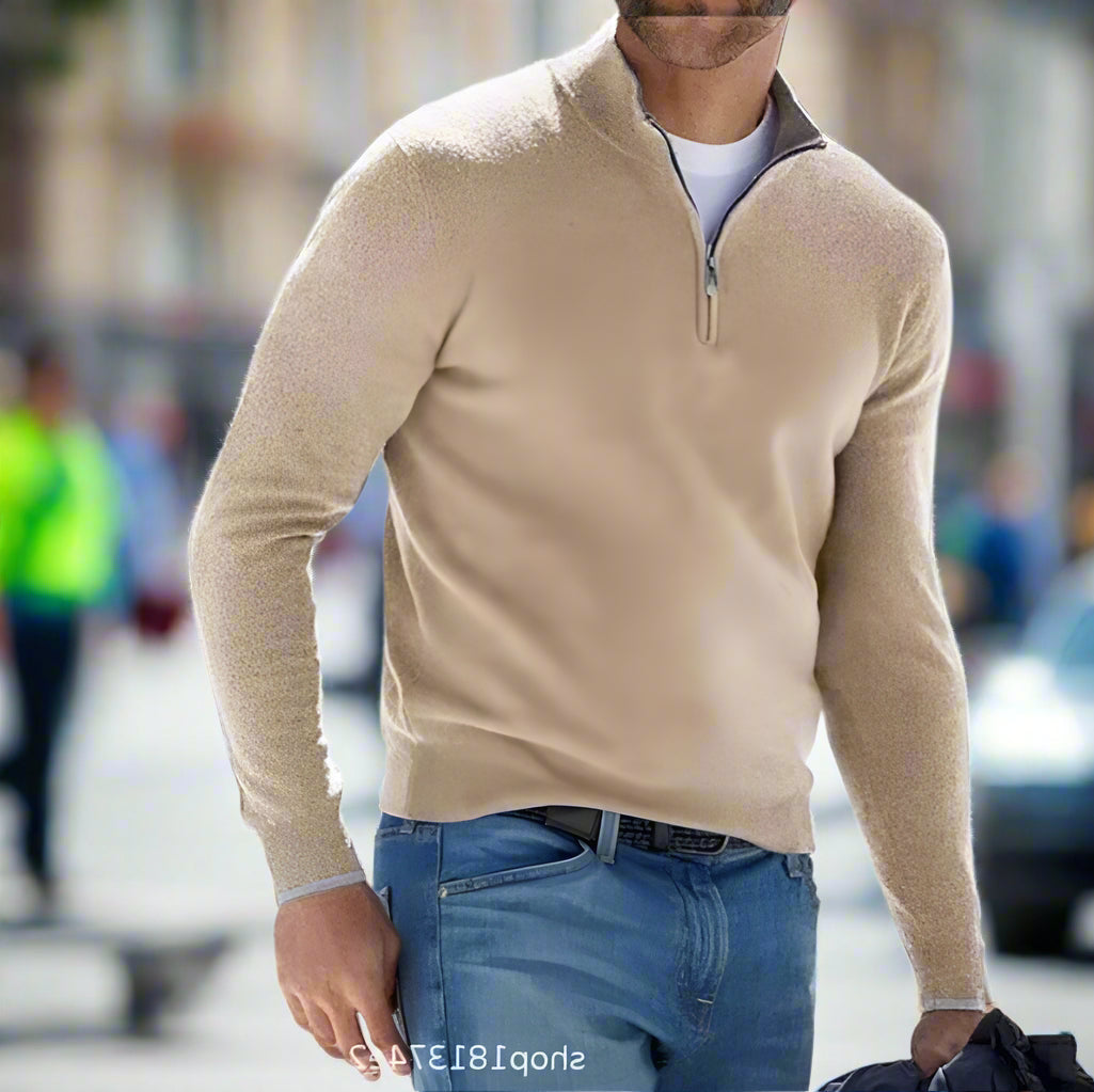 Men's Zip Sweater