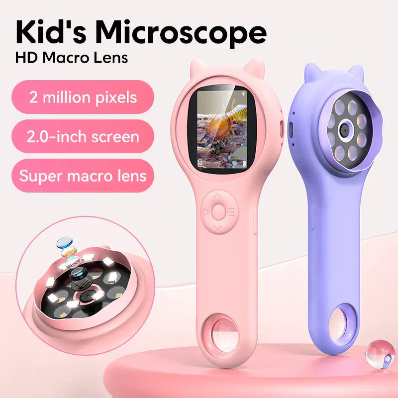 Mini Kids Microscope - Discover the World - Magical Science Experience