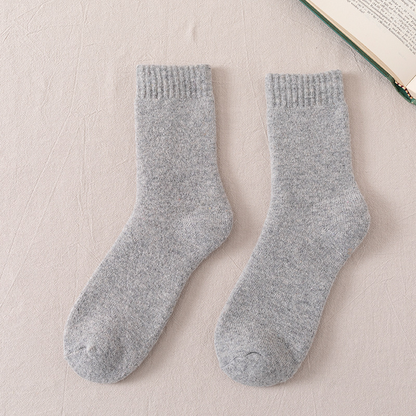 Soft Ribbed Knitted Socks – Delightful Comfort for Every Day
