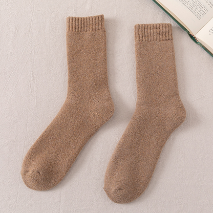 Soft Ribbed Knitted Socks – Delightful Comfort for Every Day