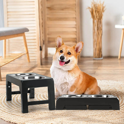 VitalPET – Adjustable feeding stand for dog bowls