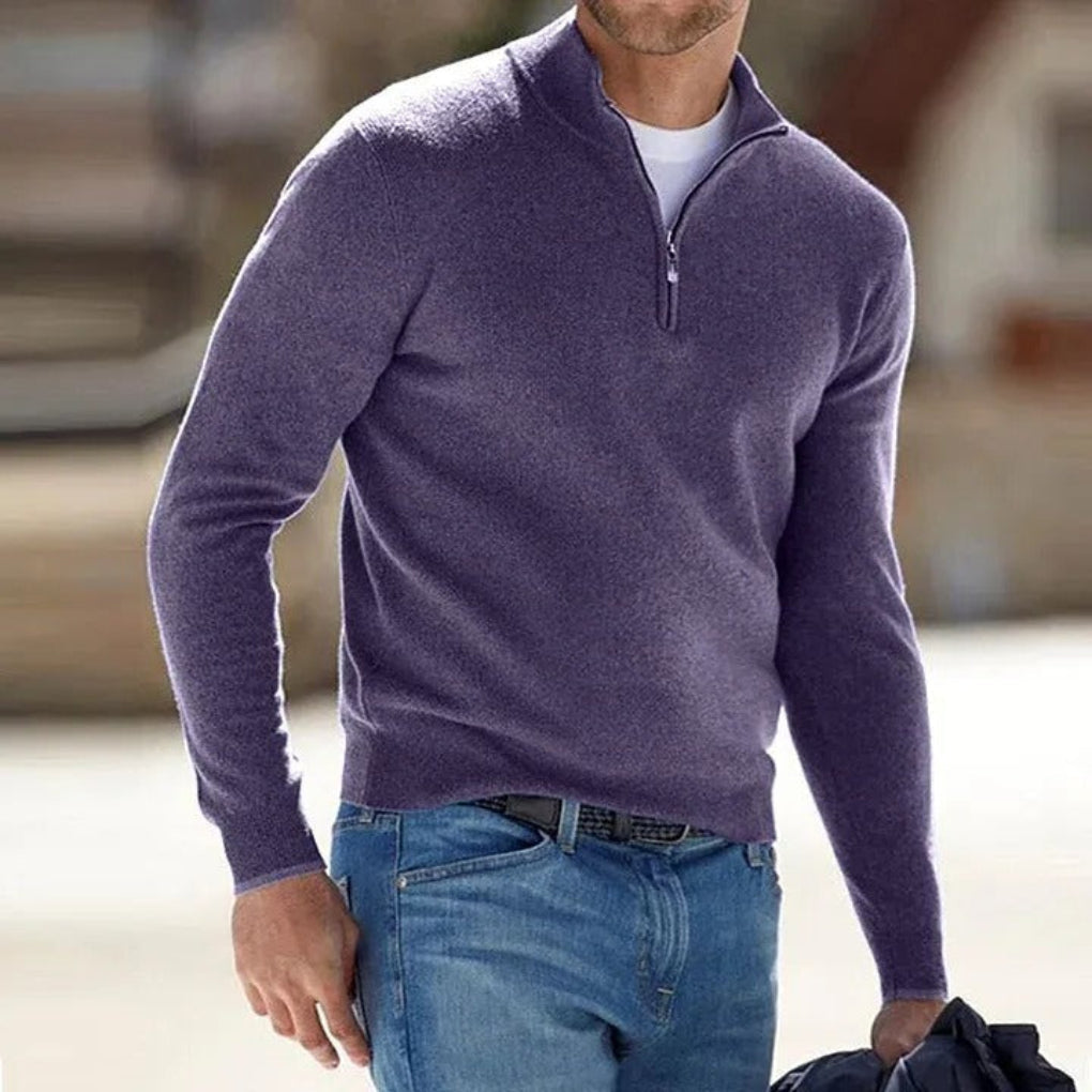 Men's Zip Sweater