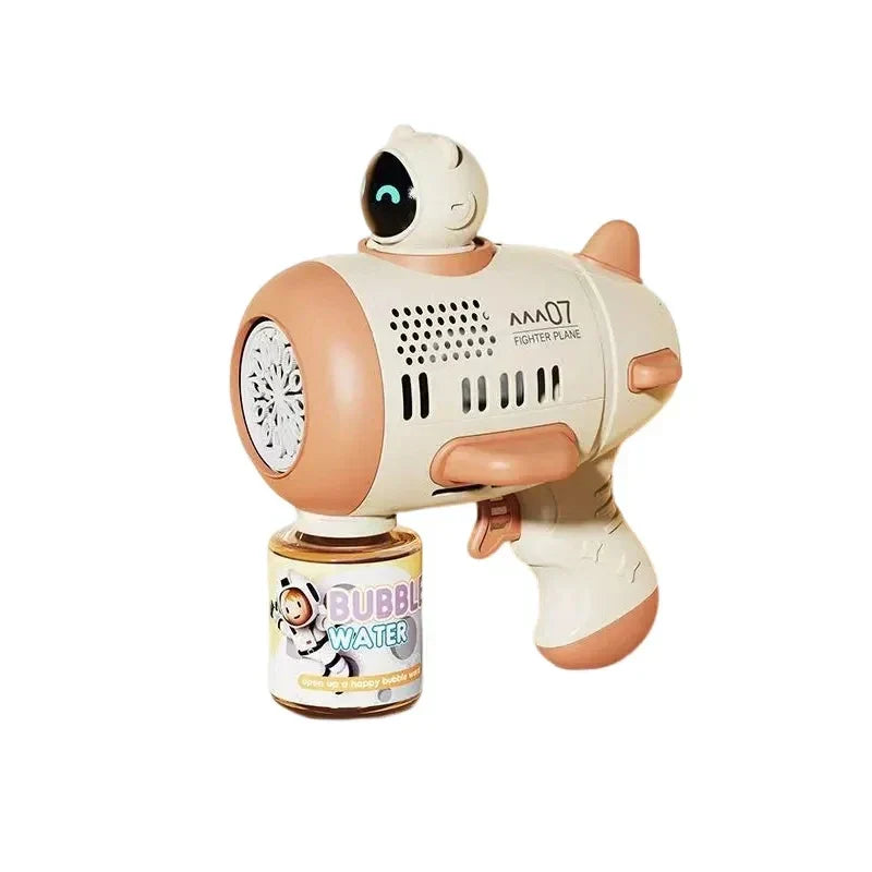 Lança-bolhas Spaceman - Brinquedo inovador de bolhas - Diversão garantida ao ar livre