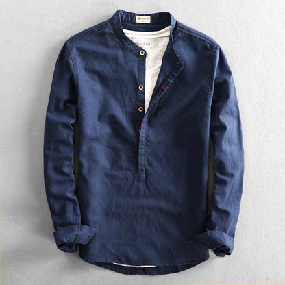 Summer Linen Shirt for Men - Luca