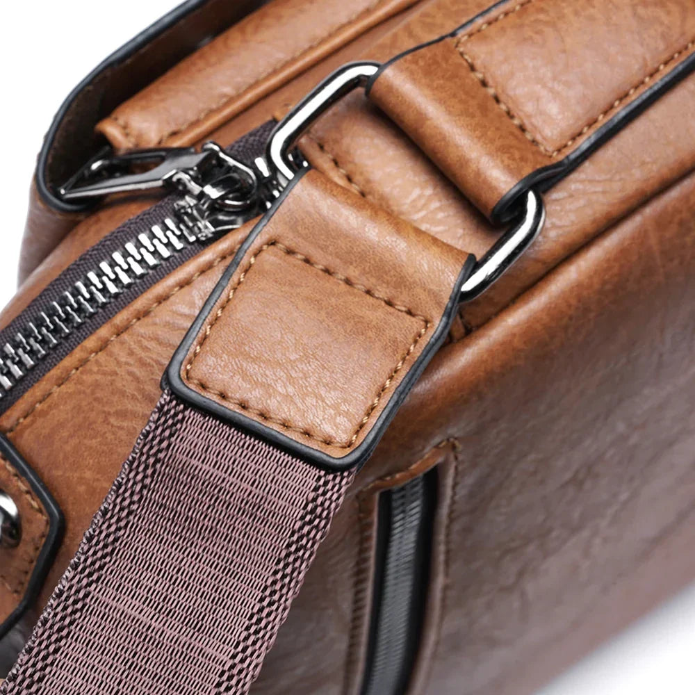 Borsa a tracolla in pelle di lusso Wanlana