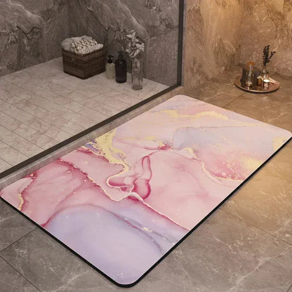Snel drogende antislipbadmat – veilig en comfortabel voor badkamer en douche