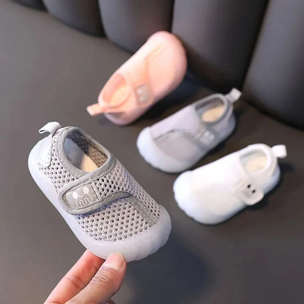 Mini moda - Malha respirável - Sapatos para crianças