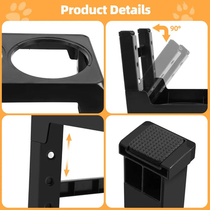 VitalPET – Adjustable feeding stand for dog bowls