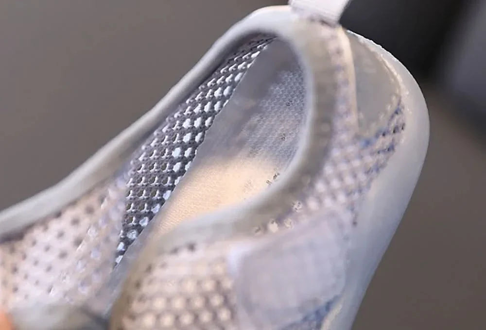 Mini moda - Malha respirável - Sapatos para crianças