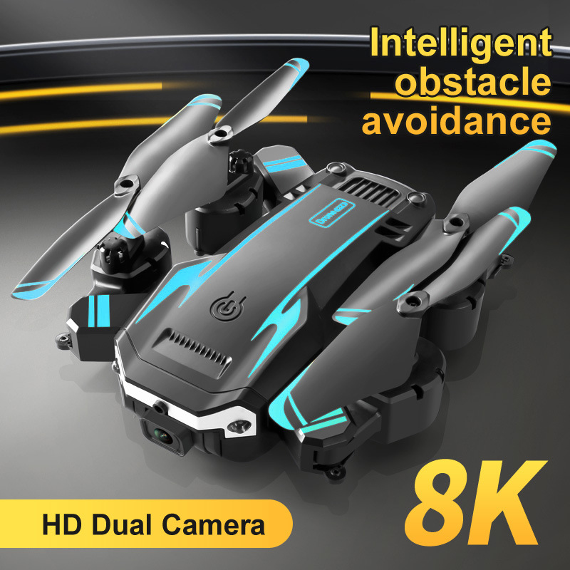Drone pieghevole 8K con doppia fotocamera e rilevamento degli ostacoli