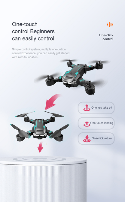 Drone pieghevole 8K con doppia fotocamera e rilevamento degli ostacoli