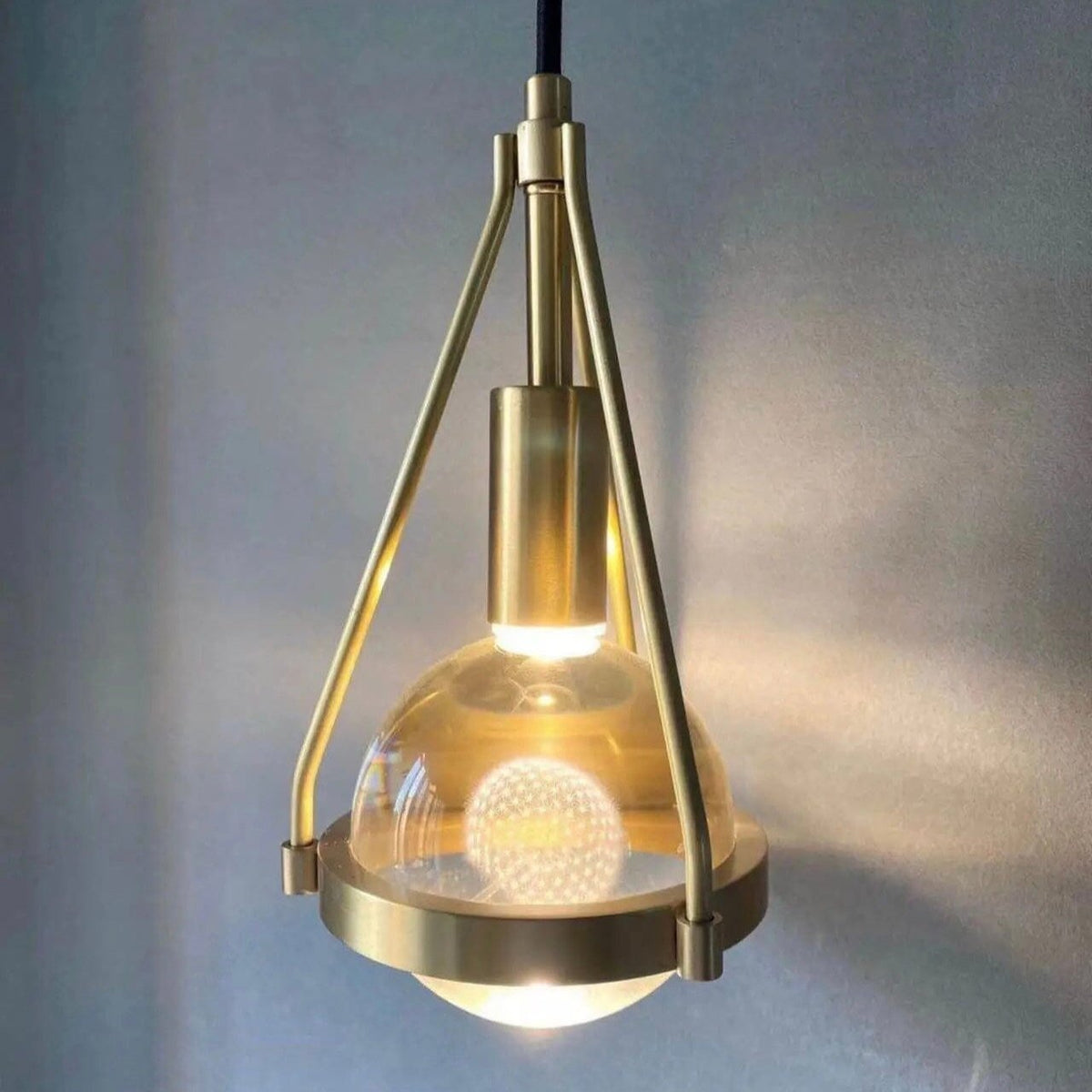 Rowan Nordic Gold Pendant Light – Elegant Copper Lighting