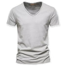 Camiseta de cuello en V para hombre
