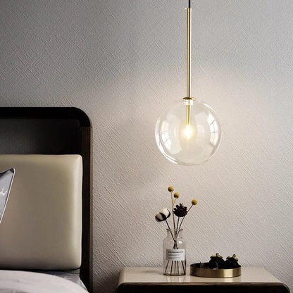 Scandinavian Glass Pendant Lamp - Minimalistic and Modern