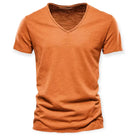 Camiseta de cuello en V para hombre