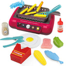 Toy Kitchen Set with Gourmet Cooking Box - Includes Light and Sound