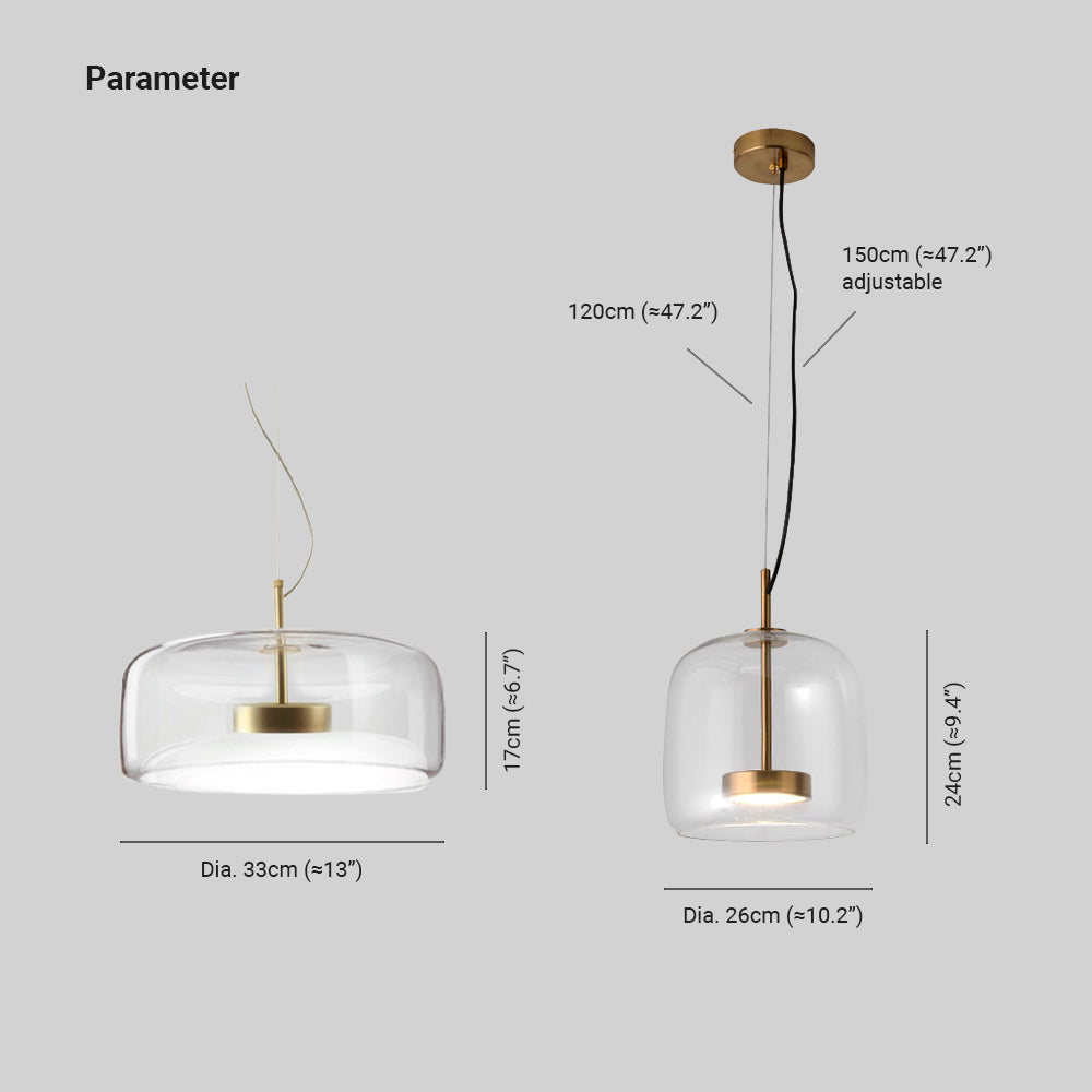 Retro LED Pendant Lights - Warm Design for Ambient Lighting