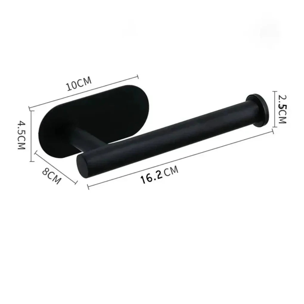 Modern minimalist toilet roll holder made of stainless steel