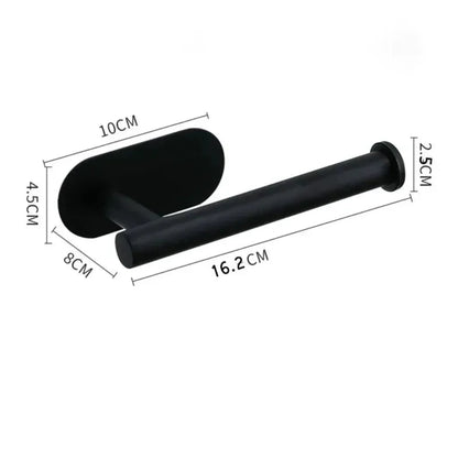 Modern minimalist toilet roll holder made of stainless steel
