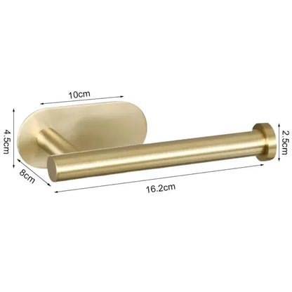 Modern minimalist toilet roll holder made of stainless steel