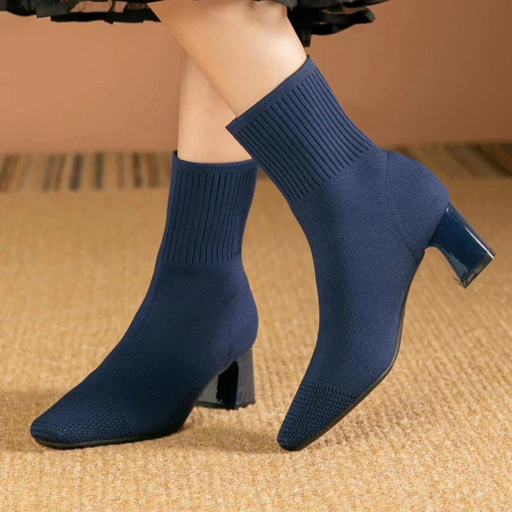 Modern Comfort Edge knitted sock boots for women
