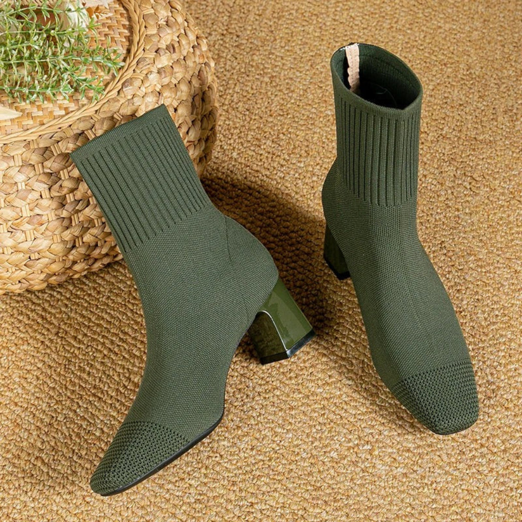 Modern Comfort Edge knitted sock boots for women