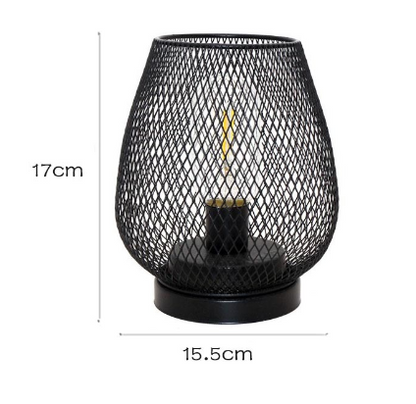 Sada stolních lamp RusticMesh – Industriální styl a atmosférické osvětlení