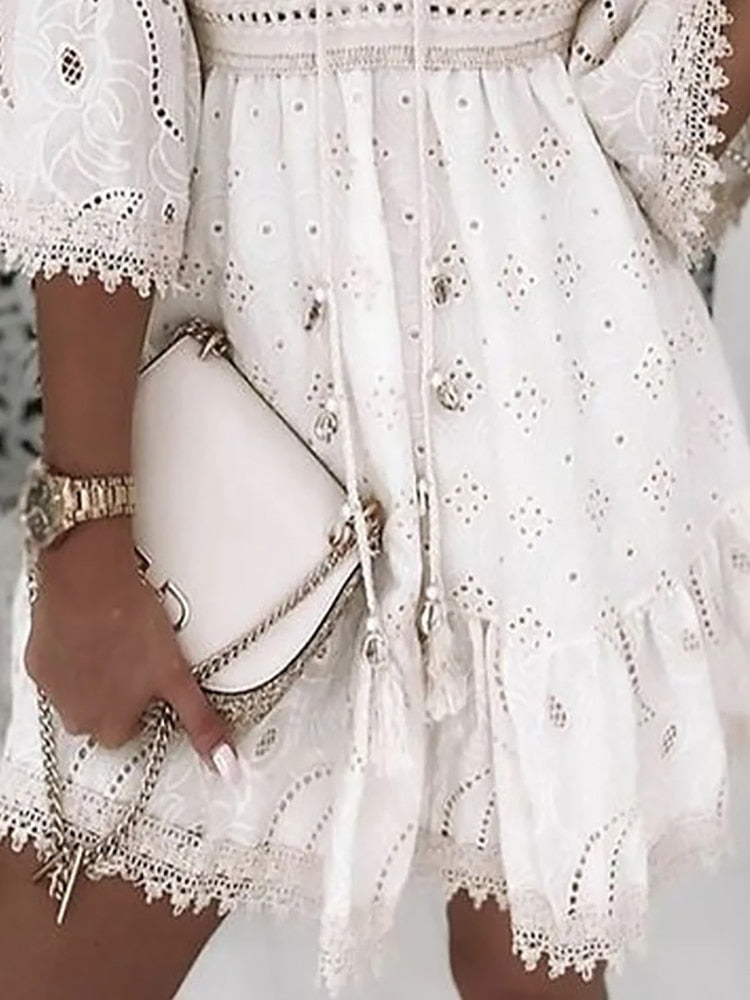 Isabel | Bohemian Dress in Ibiza Style