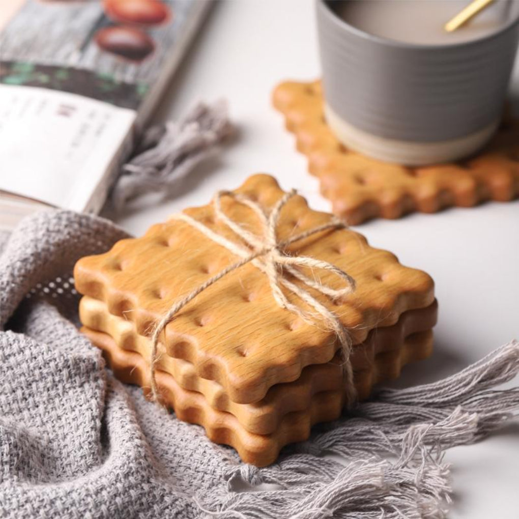 2-Piece Wooden Coasters