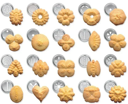 Cookie Press for Hobby Bakers and Enthusiasts with Various Shapes and Decoration Options