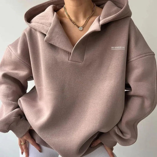 Sudadera con capucha para mujer – Capa de invierno cómoda